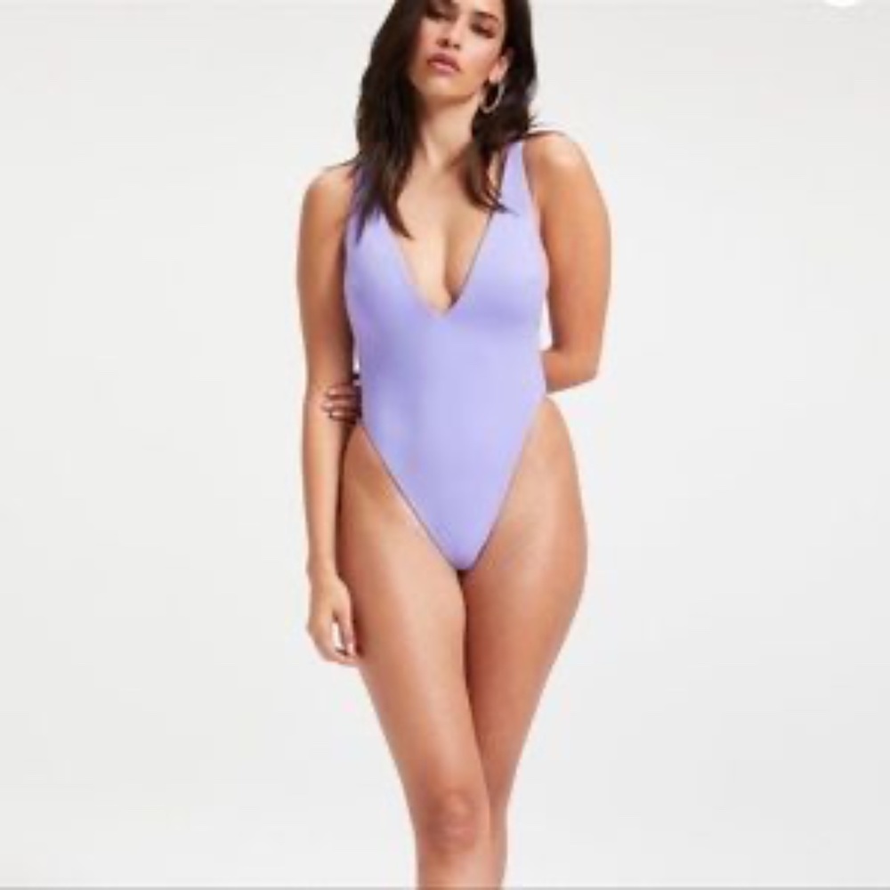 Good American Iris One Piece Bathing Suit